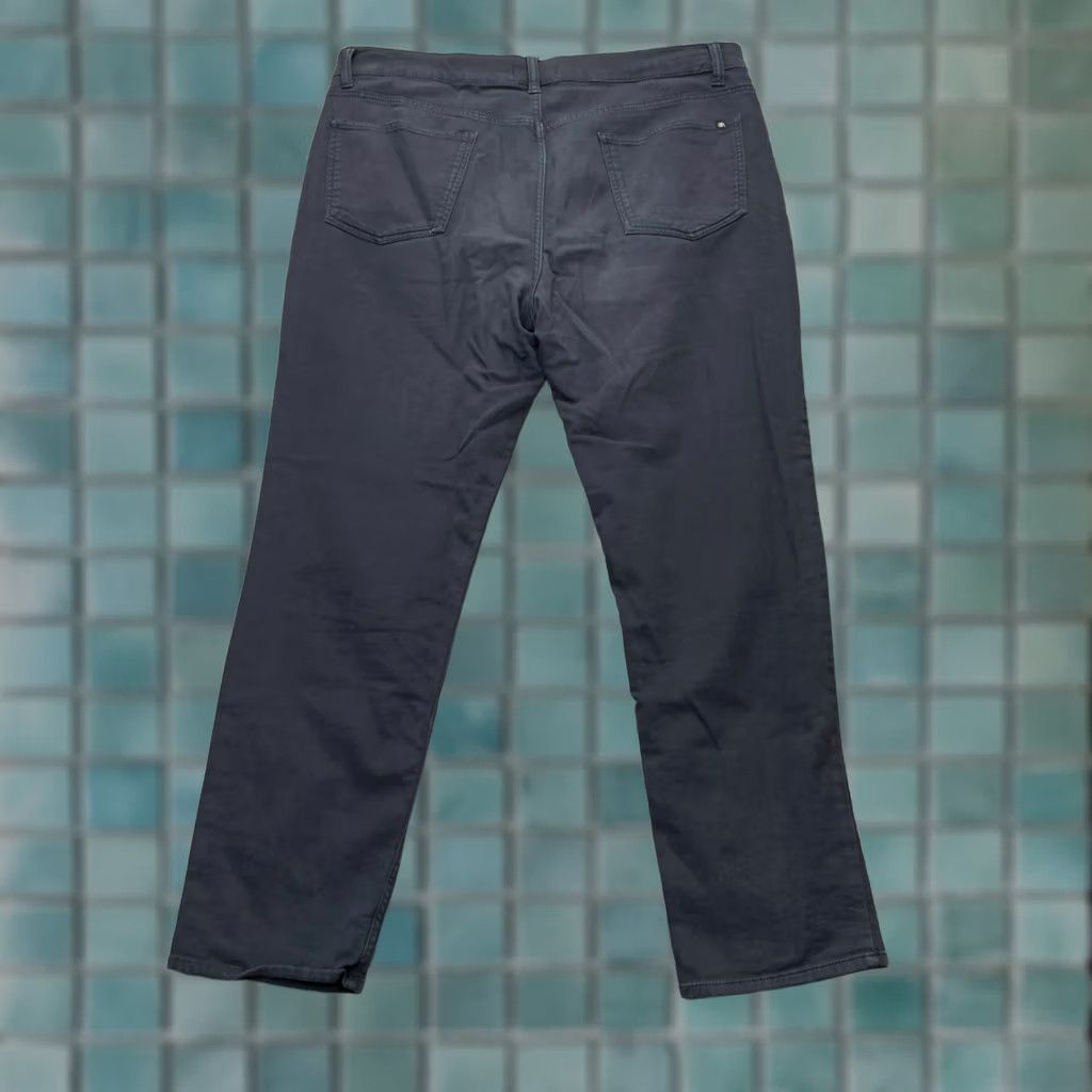 Banana Republic Banana Republic Jeans Mens 36x32 Black Straight Leg Cotton Denim Dark Wash Regular Inseam 29 5-Pocket Size US 40 / EU 56 - 1 Thumbnail