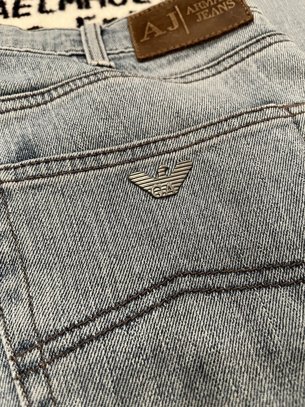 Armani Armani Jeans Blue Size US 32 / EU 48 - 6 Thumbnail