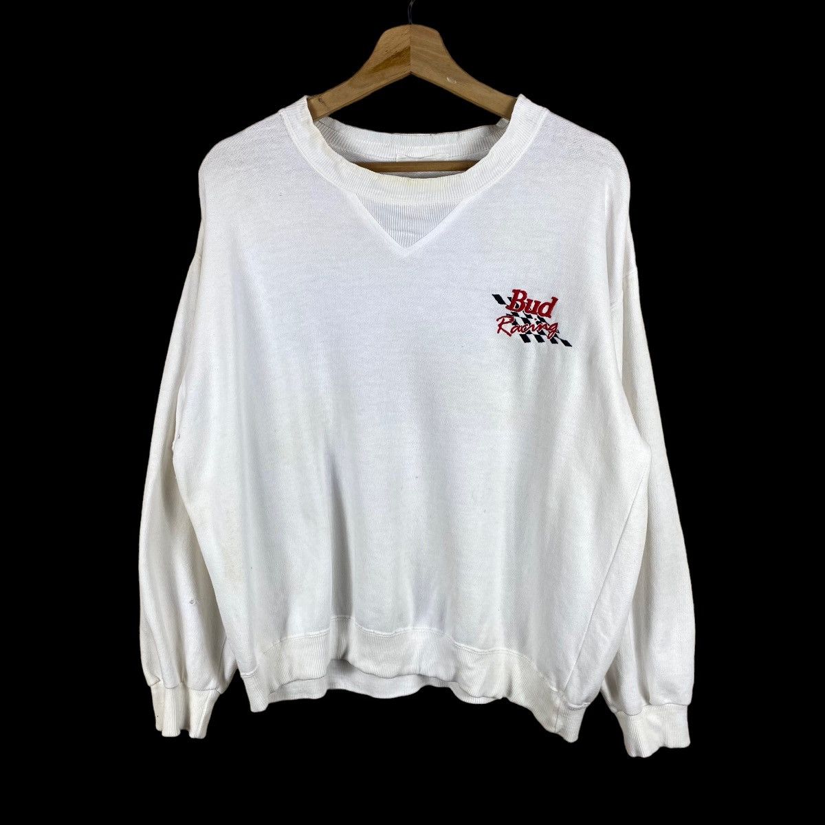 Budweiser × Vintage VINTAGE BUDWEISER FORMULA RACING TEAM SWEATSHIRT Size US M / EU 48-50 / 2 - 2 Thumbnail
