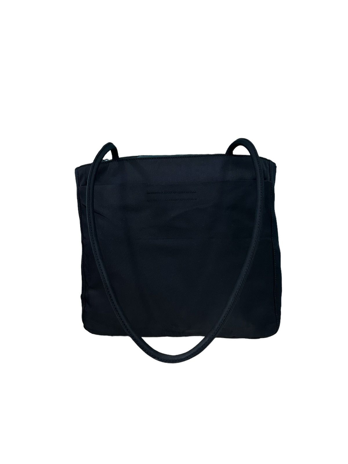 Prada × Vintage AUTHENTIC VINTAGE PRADA BLACK NYLON TOTE BAG Size ONE SIZE - 8 Thumbnail