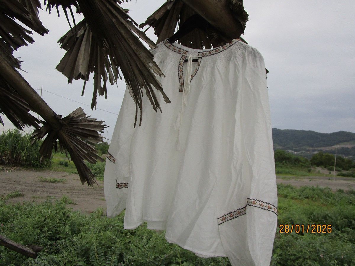 Other Blouse Bohemian Vintage / Westren Blouse Vintage Size ONE SIZE - 3 Thumbnail