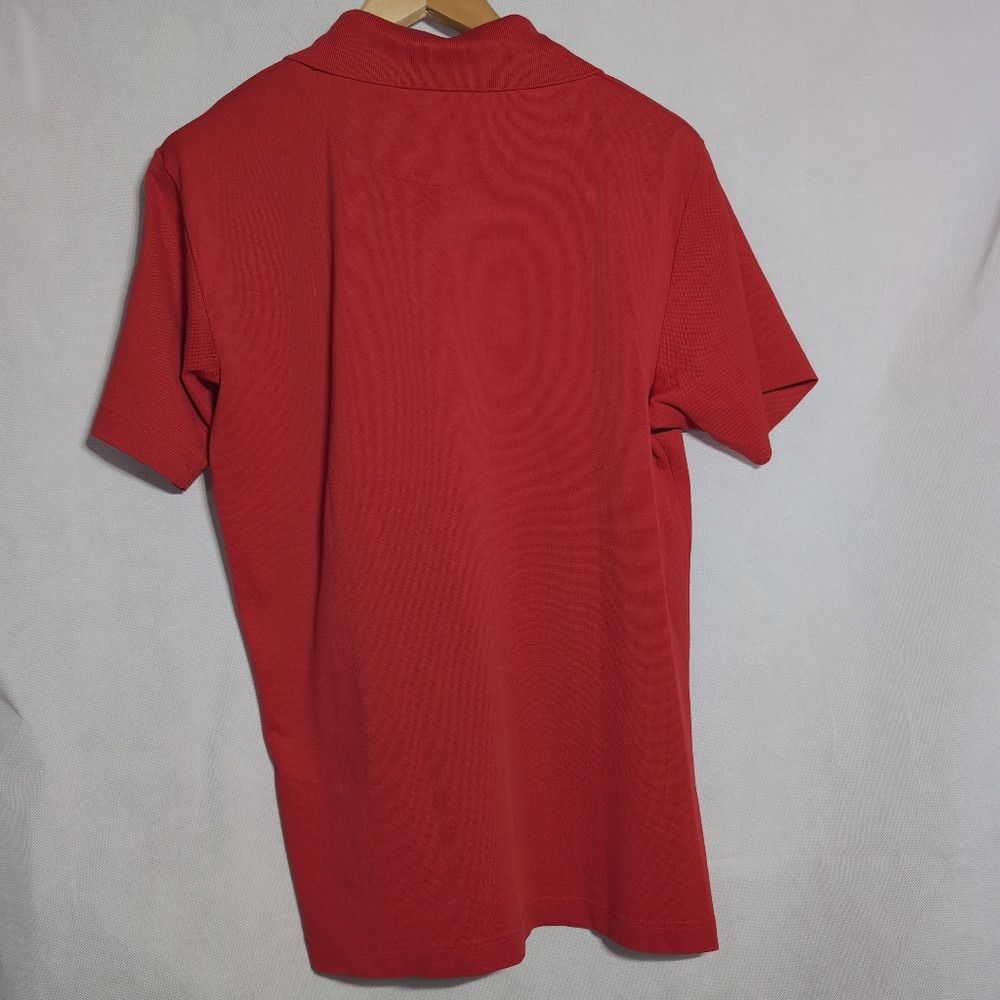 Burberry Burberry Golf Men's Red Polo Shirt Size US L / EU 52-54 / 3 - 3 Thumbnail