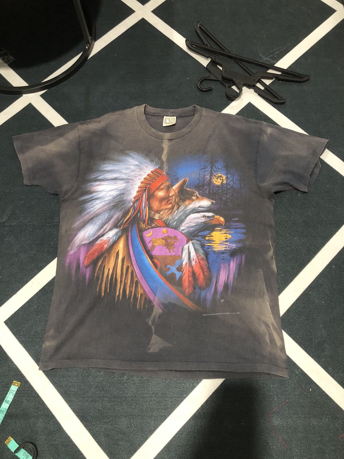 Vintage Vintage 90s NATIVE And NATURE Together Size US XL / EU 56 / 4 - 2 Thumbnail