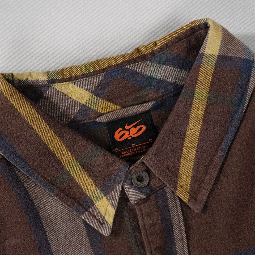 Nike Vintage Nike 6.0 Plaid Flannel shirt Size US M / EU 48-50 / 2 - 2 Thumbnail