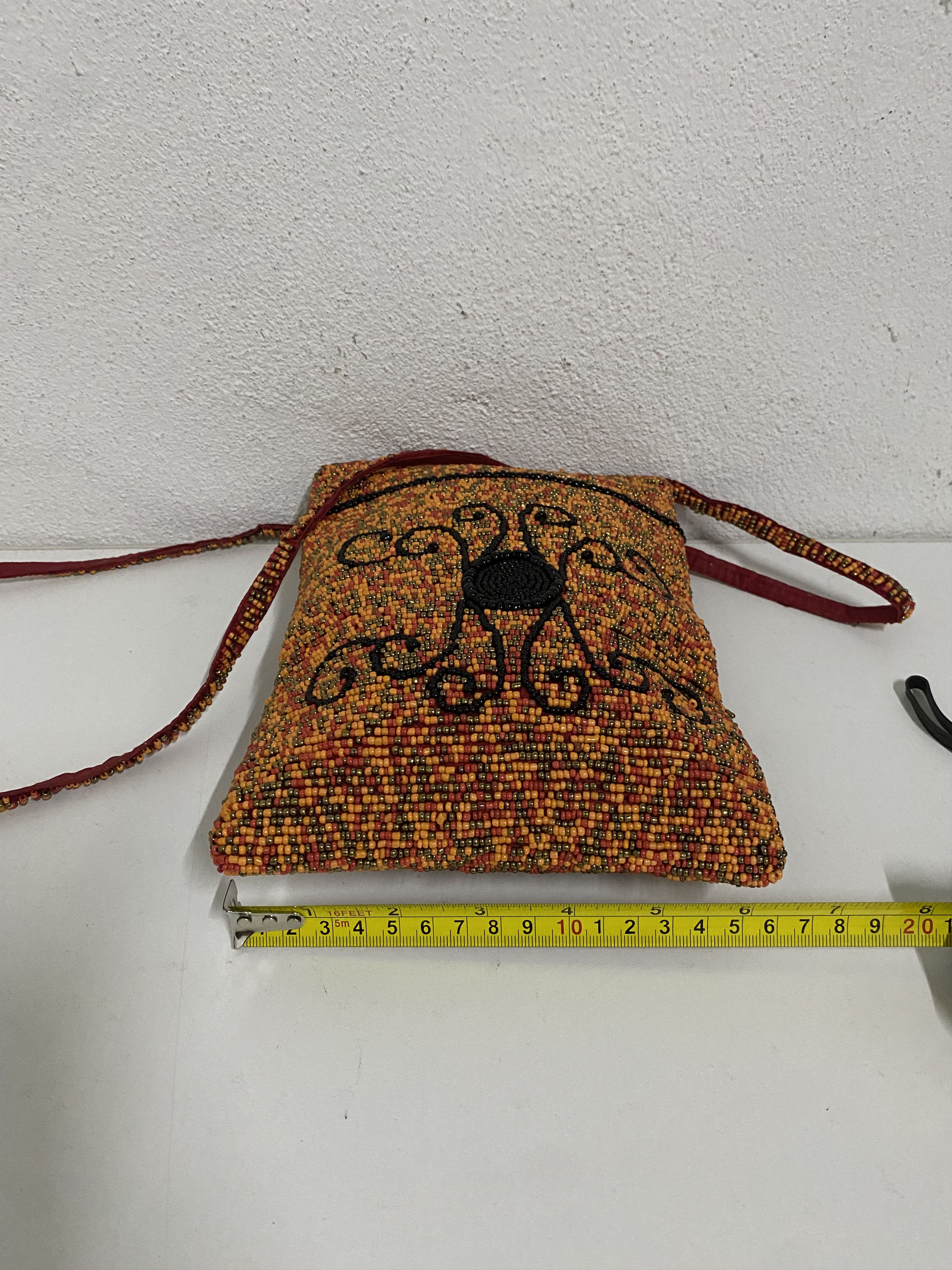 Handmade Japanese Brand Beads Sling Bag Size ONE SIZE - 5 Thumbnail
