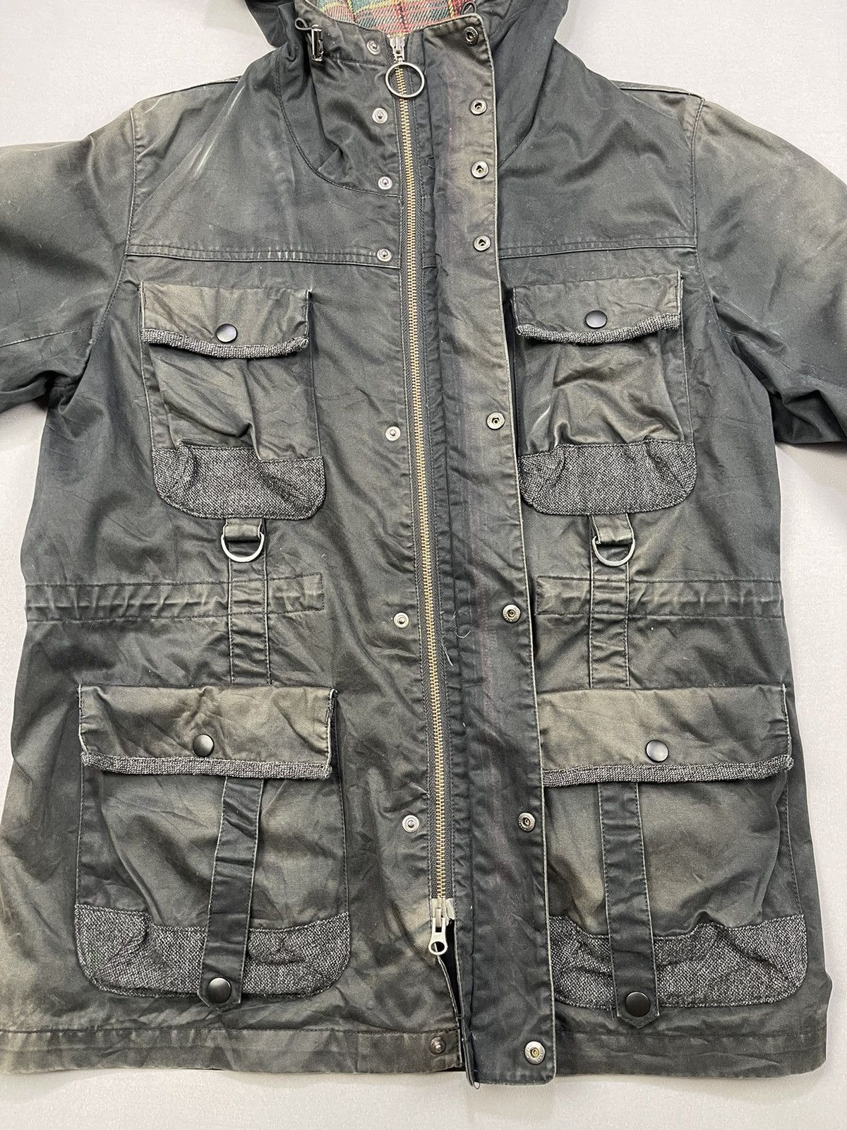 ADAM ET ROPE Faded Adam Et Rope M65 Multi Pocket Parka Jacket Size US L / EU 52-54 / 3 - 10 Thumbnail