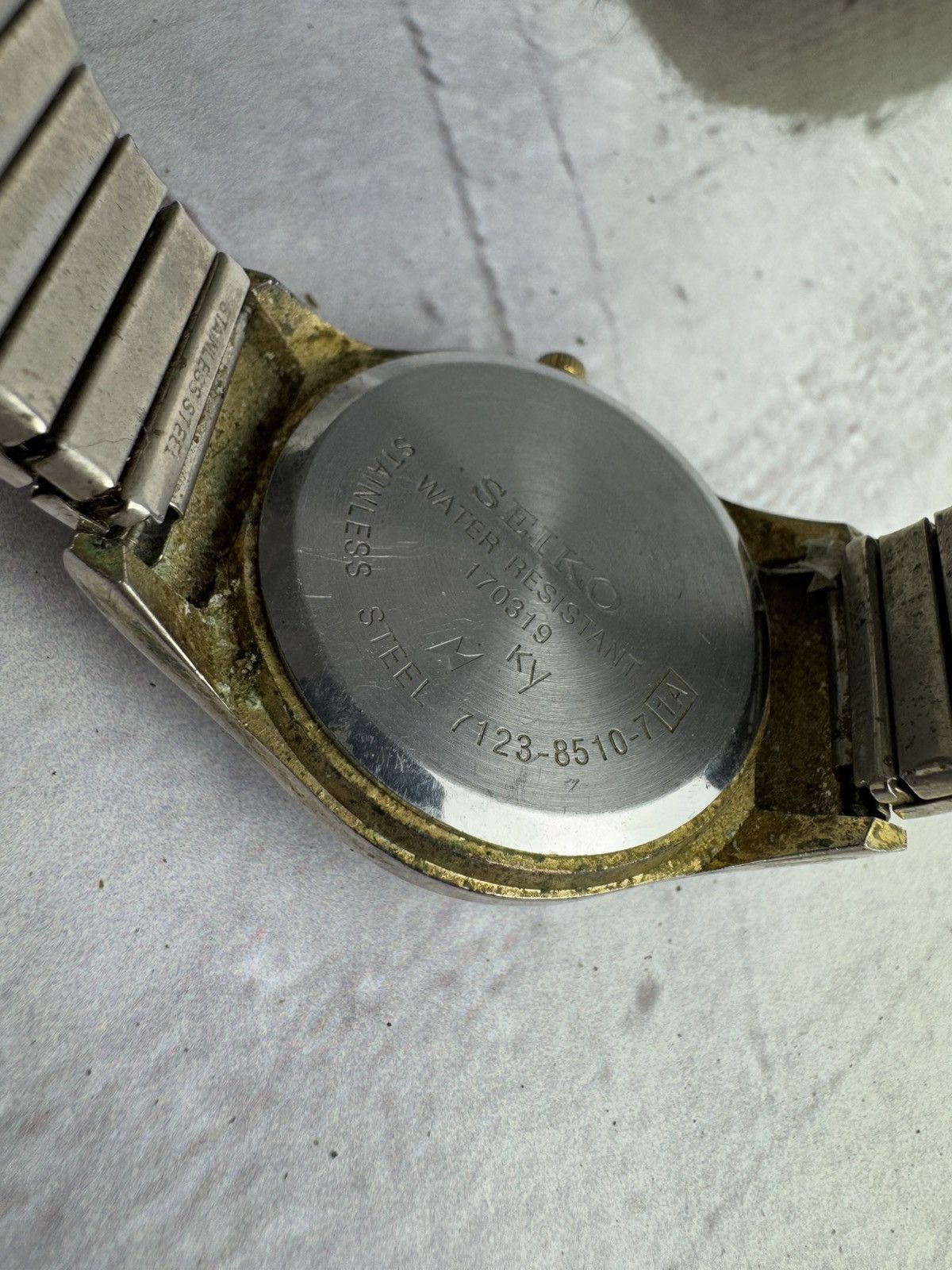 Japanese Brand × Vintage Seiko Futuristic Watch Vintage men’s Size ONE SIZE - 5 Thumbnail