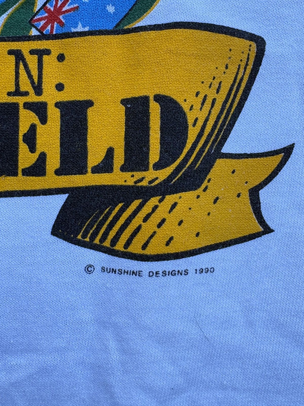 NFL Vintage 1991 NFL Super Sunday “Super Bowl XXV” T-Shirt Sz XL Size US XL / EU 56 / 4 - 6 Thumbnail
