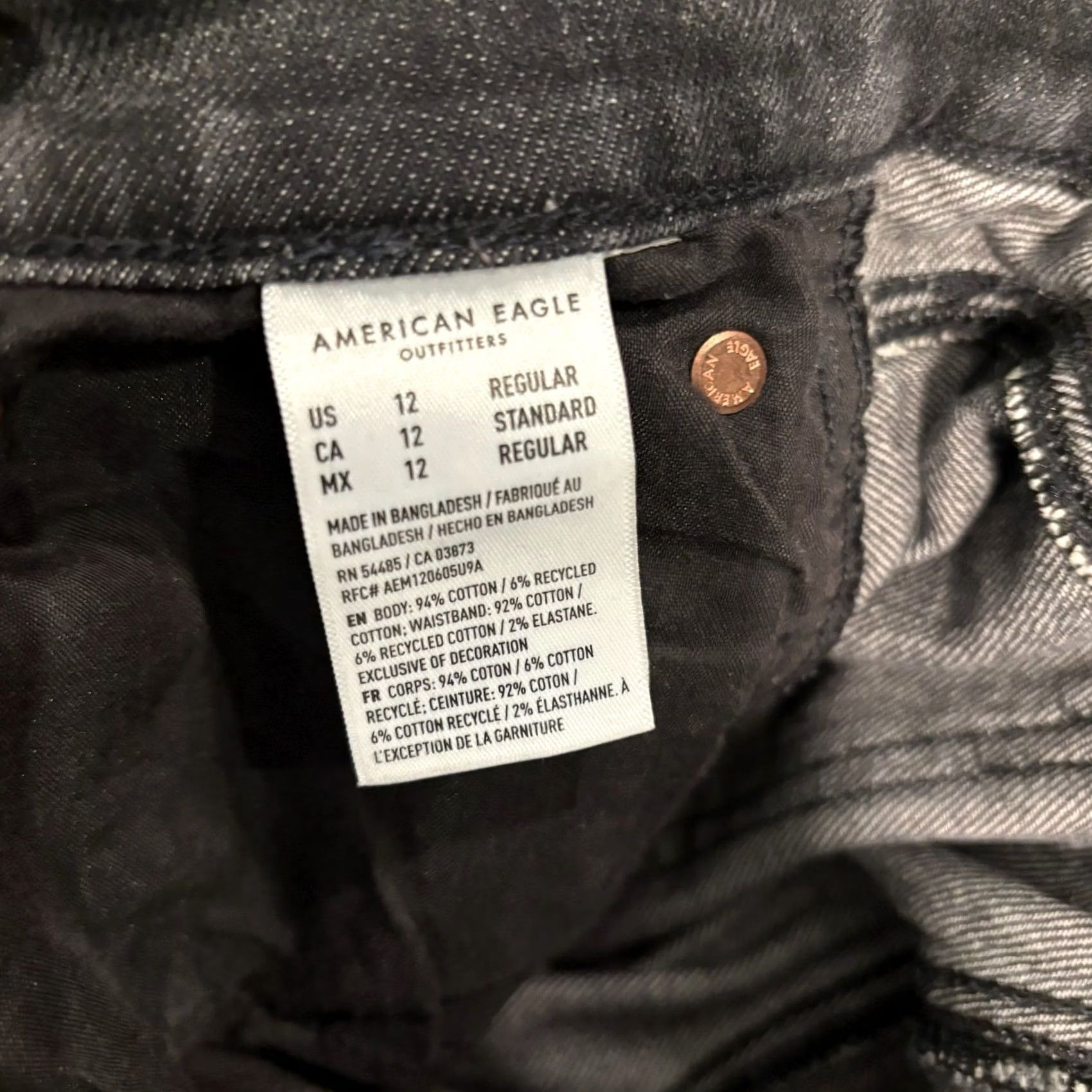 American Eagle Outfitters VINTAGE? No. Size 24" / US 00 / IT 34 - 3 Thumbnail