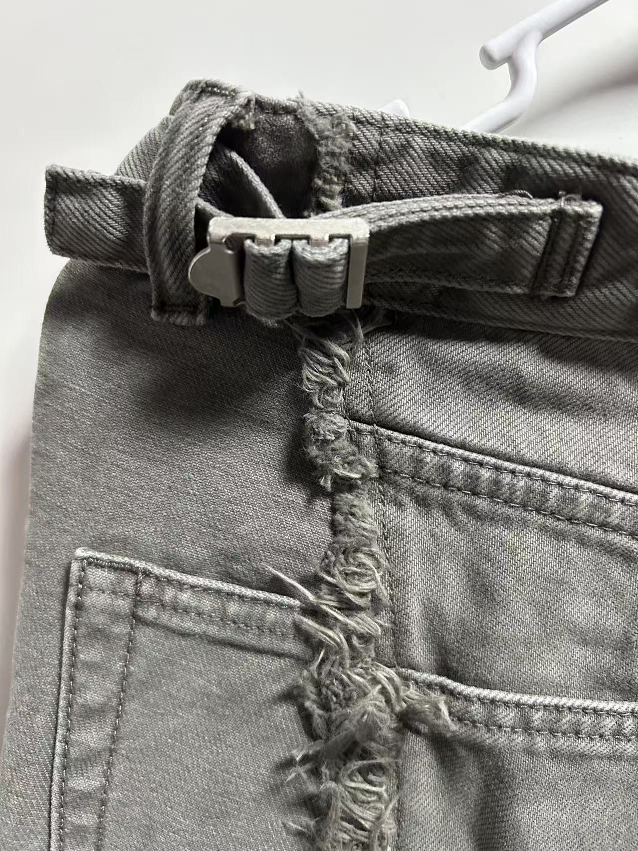 Vuja De Vuja De The "Diviser" Inside-Out Denim Cargo Pants - Size S Size US 31 - 5 Thumbnail