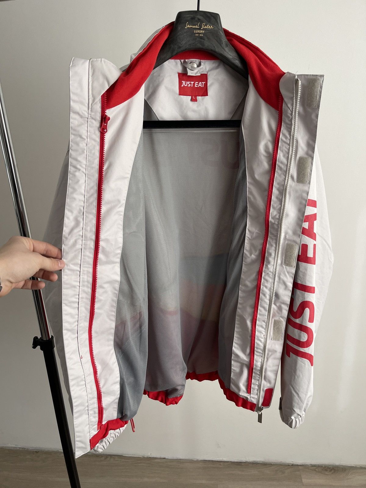 Other Just Eat windbreaker jacket waterproof windproof L Size US L / EU 52-54 / 3 - 6 Thumbnail