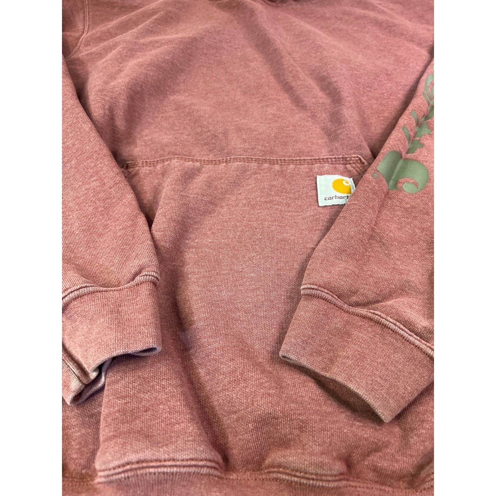 Carhartt Carhartt Mens Graphic Sleeve Logo Hoodie Sweatshirt MD Size US M / EU 48-50 / 2 - 2 Thumbnail