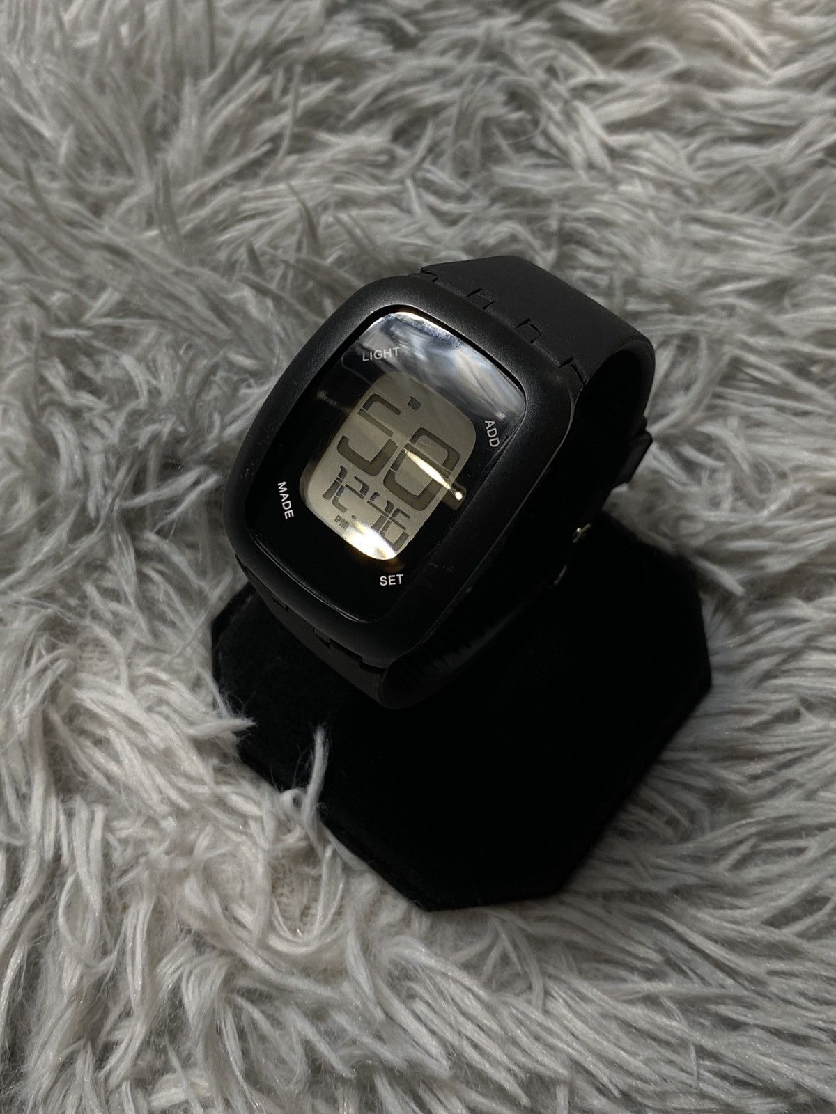 Jewelry × Vintage Digital Elegance Black Watch - Japanese Brand Size ONE SIZE - 1 Thumbnail