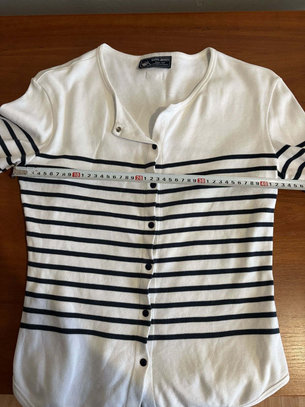 Saint James Archive Saint James Striped Long Sleeve/Cardigan Women’s M Size S / US 4 / IT 40 - 10 Thumbnail