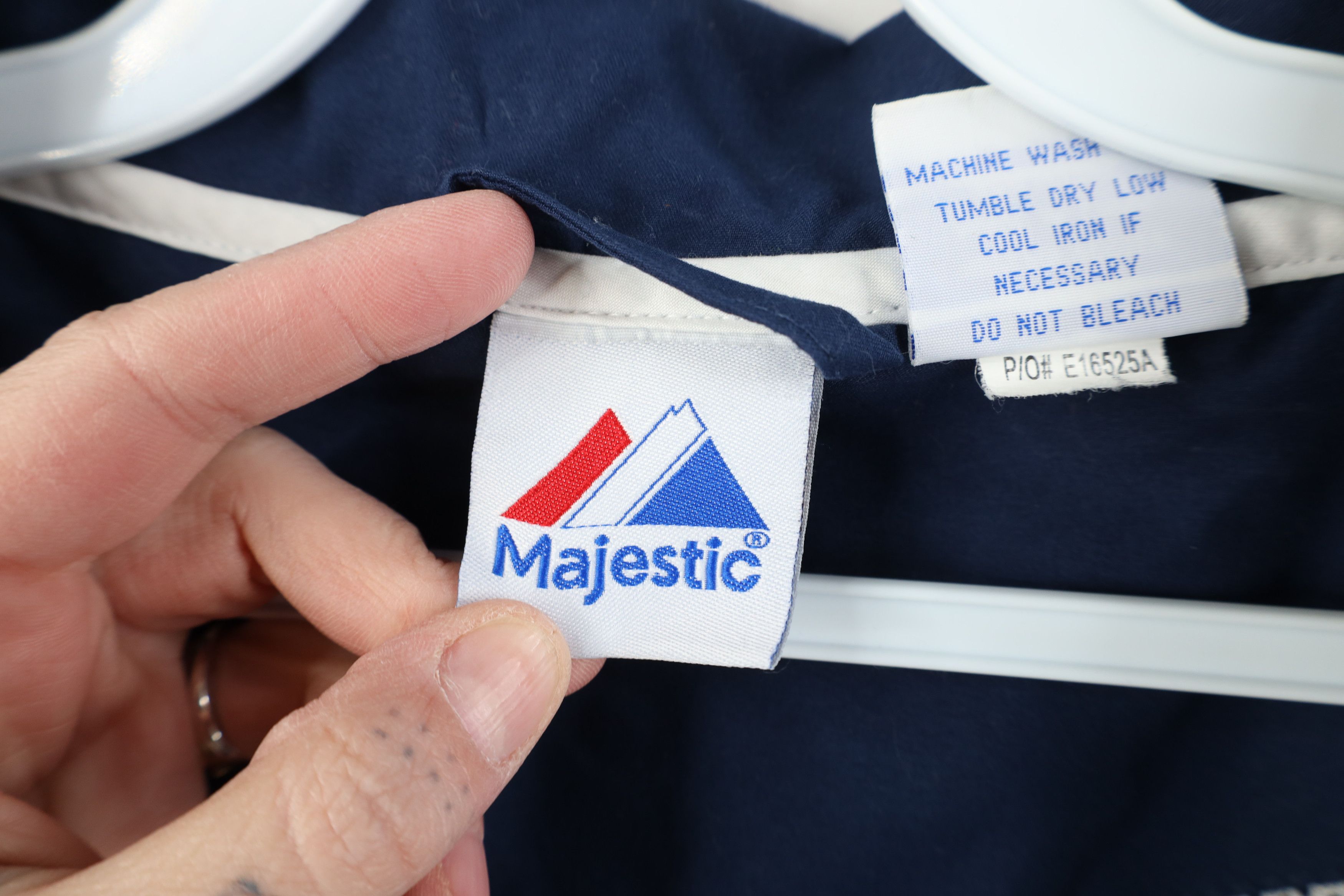 Majestic Vintage Majestic Detroit Tigers Baseball Windbreaker Jacket Size US L / EU 52-54 / 3 - 9 Thumbnail