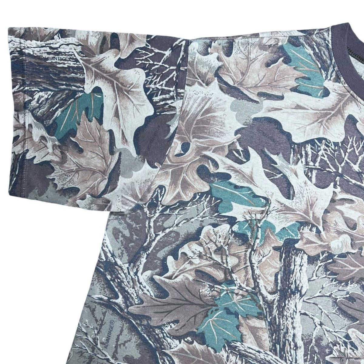 Realtree × Redhead × Vintage Vtg 90s Red Head Hunting Real Tree Camo All Over Print Tee Size US XXL / EU 58 / 5 - 4 Thumbnail