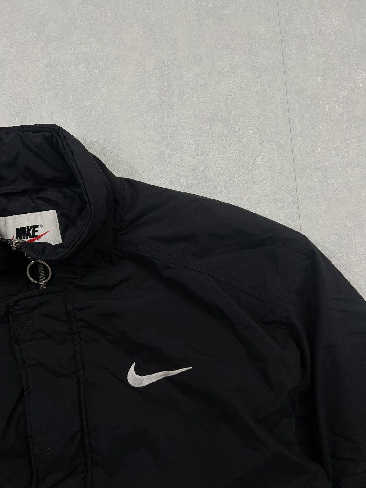 Nike 00’s NIKE RETRO RARE BIG SWOOSH LOGO Y2K DOWN PUFFER JACKET Size US S / EU 44-46 / 1 - 8 Thumbnail