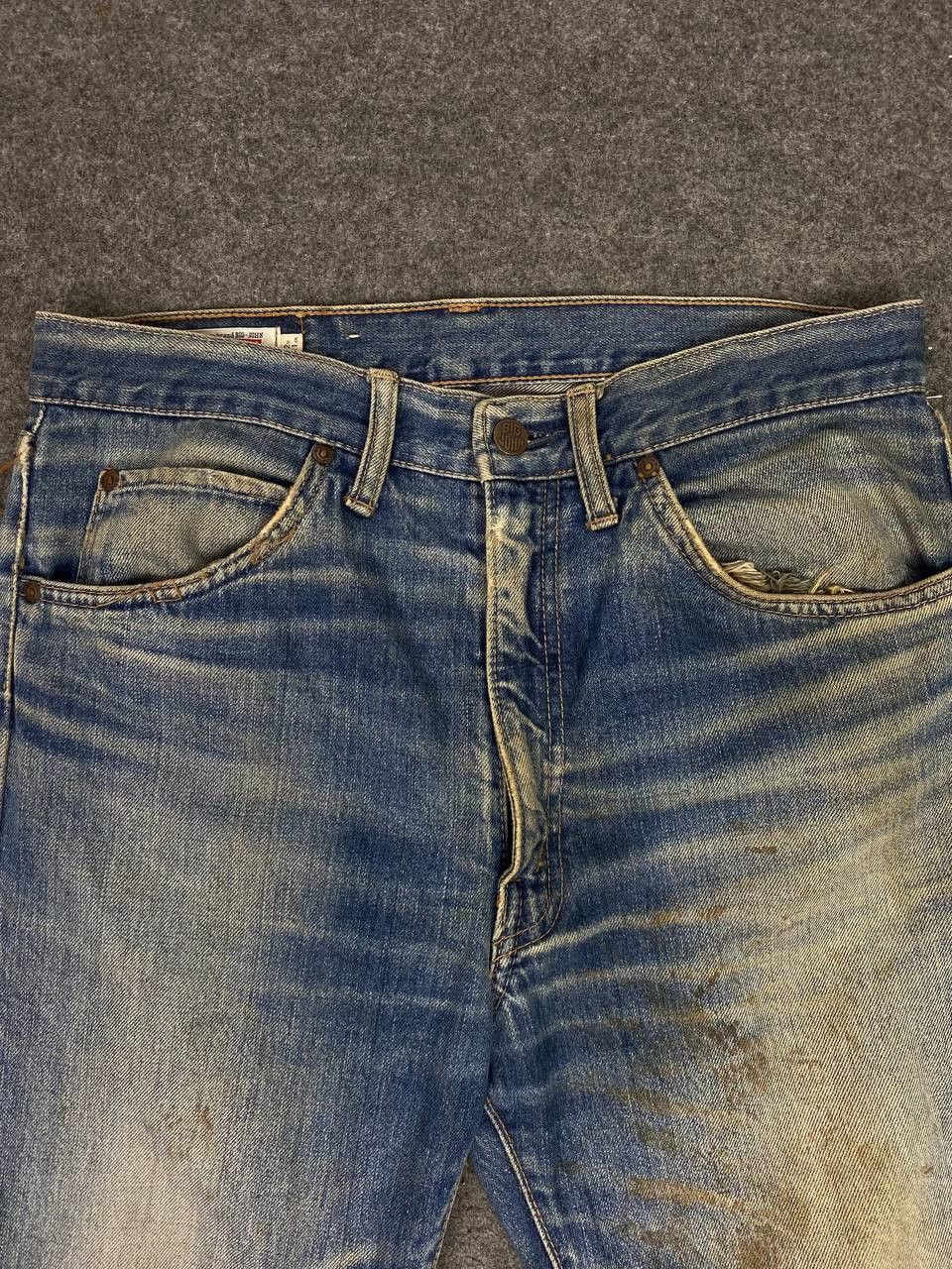 Big John vintage big john distressed denim nice design Size US 32 / EU 48 - 11 Thumbnail