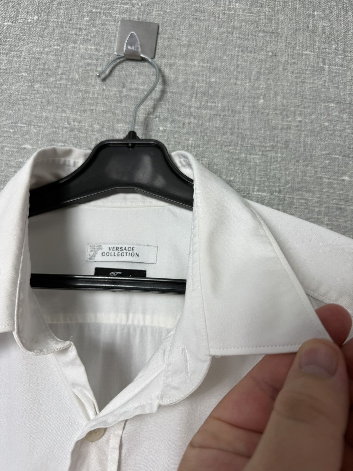 Versace Versace Collection Trend Button Shirt Medusa Cuff Embroidery Size US L / EU 52-54 / 3 - 9 Thumbnail