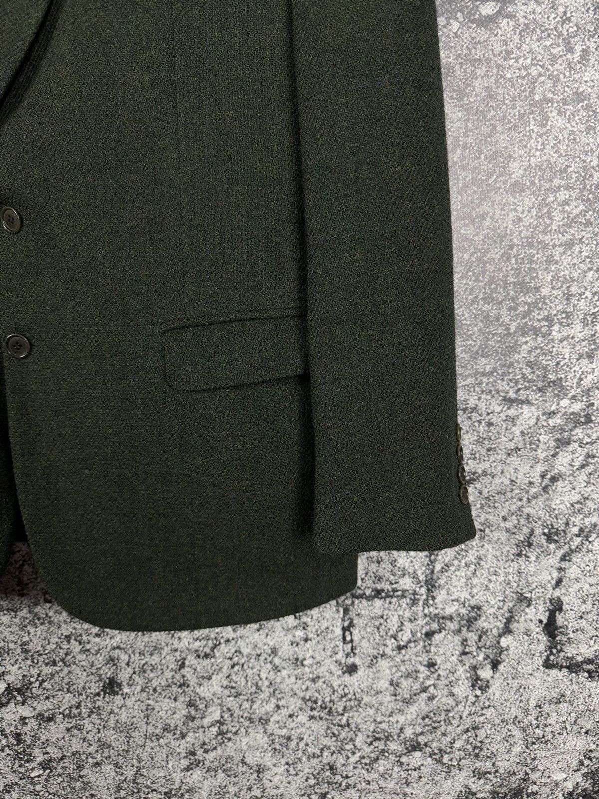 Harris Tweed Harris Tweed Wool Vintage Blazer Made in Italy Size M-L Size 44S - 5 Thumbnail