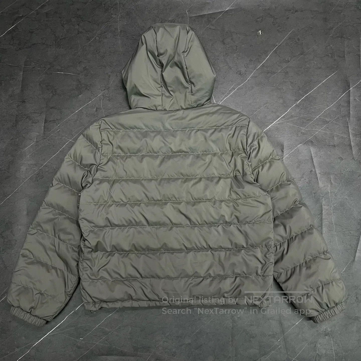 Miu Miu Miu Miu FW25 Automne Quilted Hooded Down Jacket| Size S / US 4 / IT 40 - 6 Thumbnail
