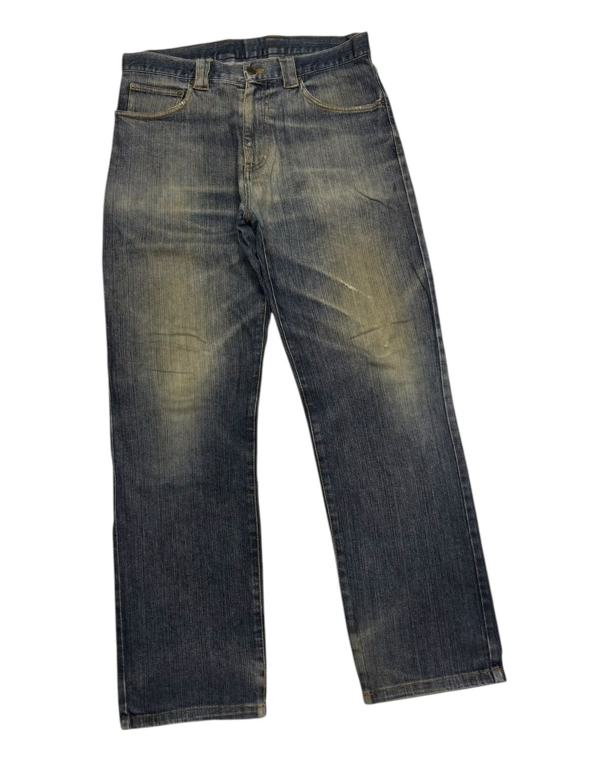 Nonnative 🔥A.NONITA VETEMENT POUR HOMMES DISTRESS BAGGY JEANS Size US 34 / EU 50 - 6 Thumbnail