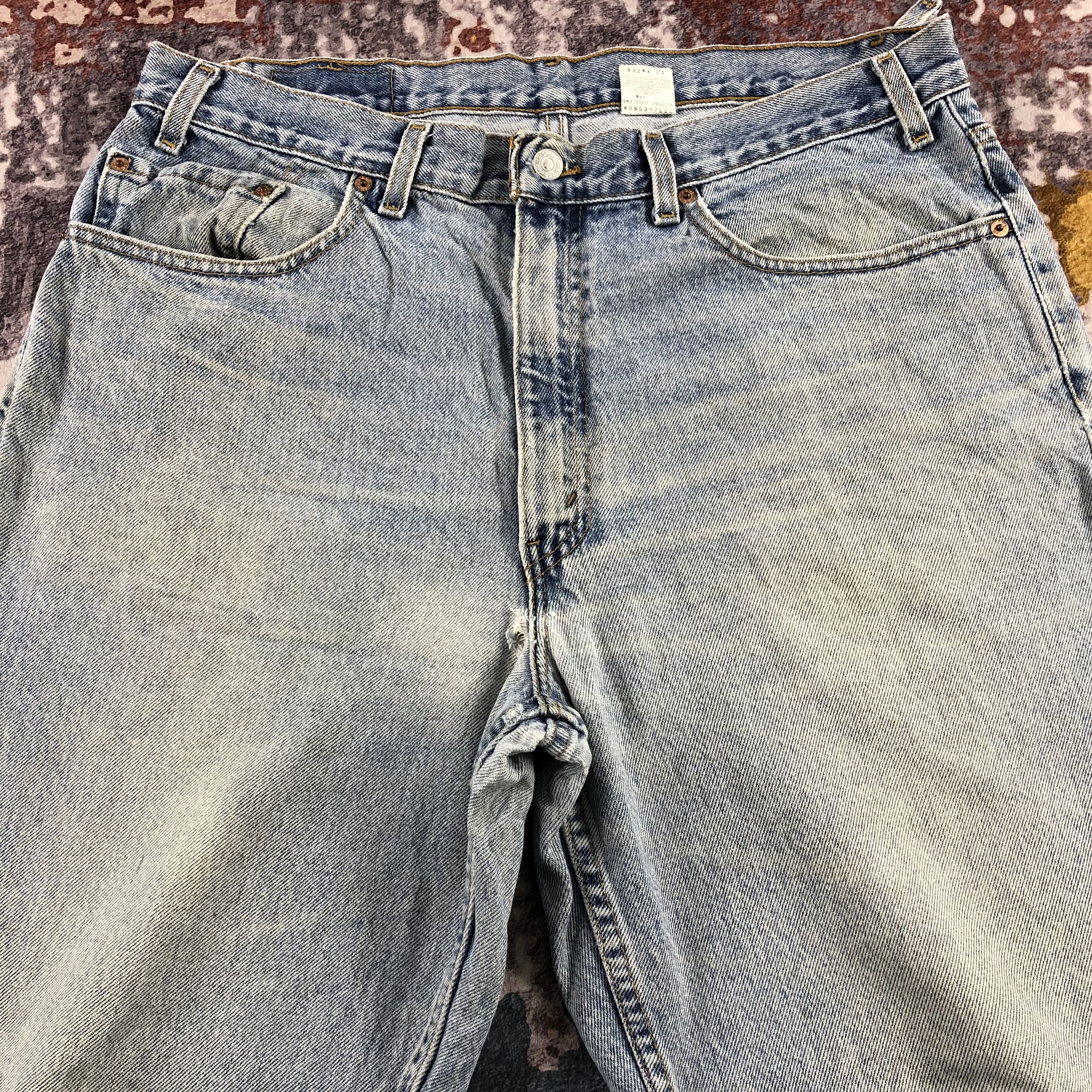 Levi's × Vintage Vintage 90s Blue Wash Levis 550 Jeans-JM3108 Size US 36 / EU 52 - 3 Thumbnail