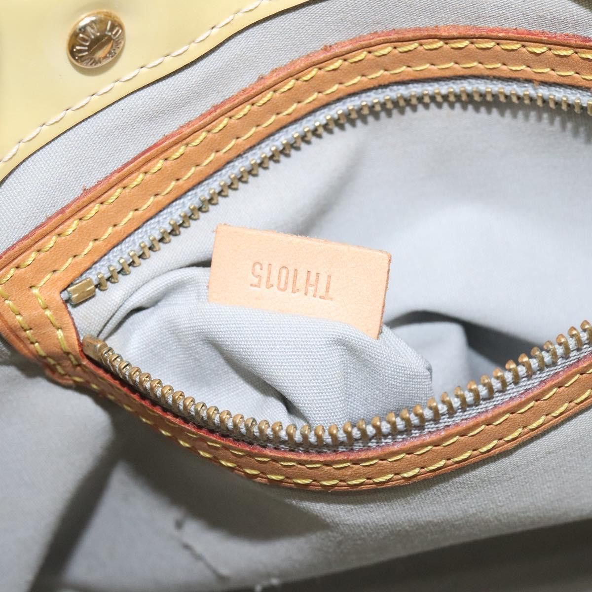 Louis Vuitton LOUIS VUITTON Monogram Vernis Reade PM Hand Bag Perle M91336 Size ONE SIZE - 12 Thumbnail