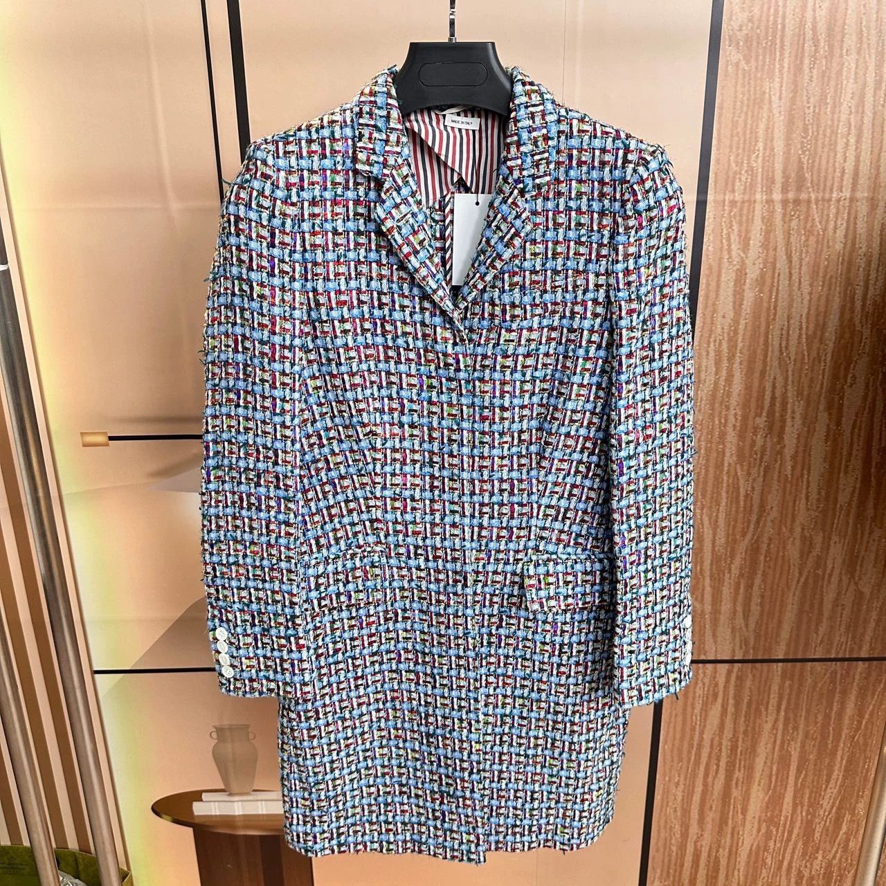Thom Browne thom browne colorful woven coat size 0 Size XS / US 0-2 / IT 36-38 - 1 Thumbnail