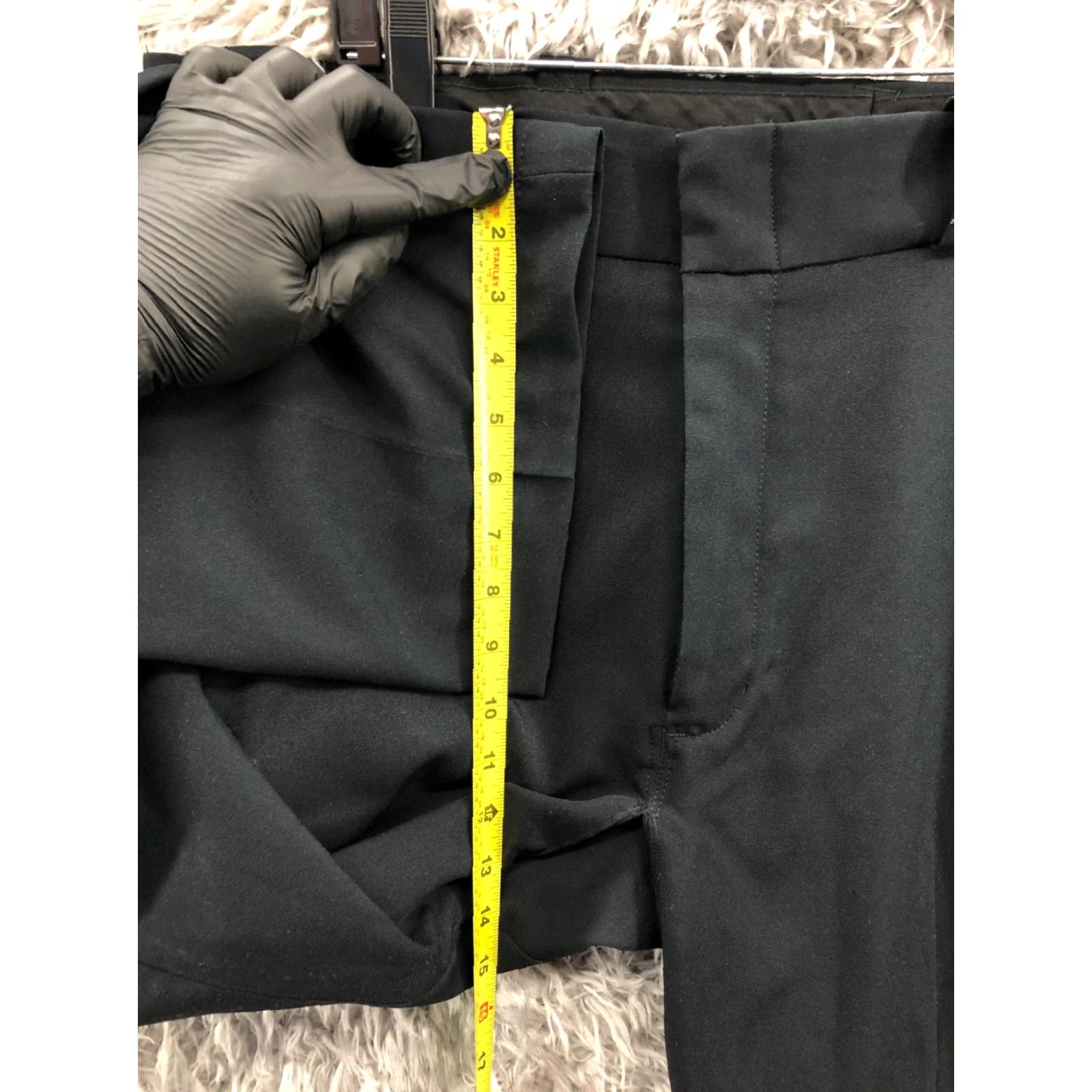 Vintage Spiewak Cargo Pants Mens Size 40 Black Straight Dark Wash Pants Regular Men 30 In Inseam Pockets Canvas Logo Sports Size US 40 / EU 56 - 4 Thumbnail