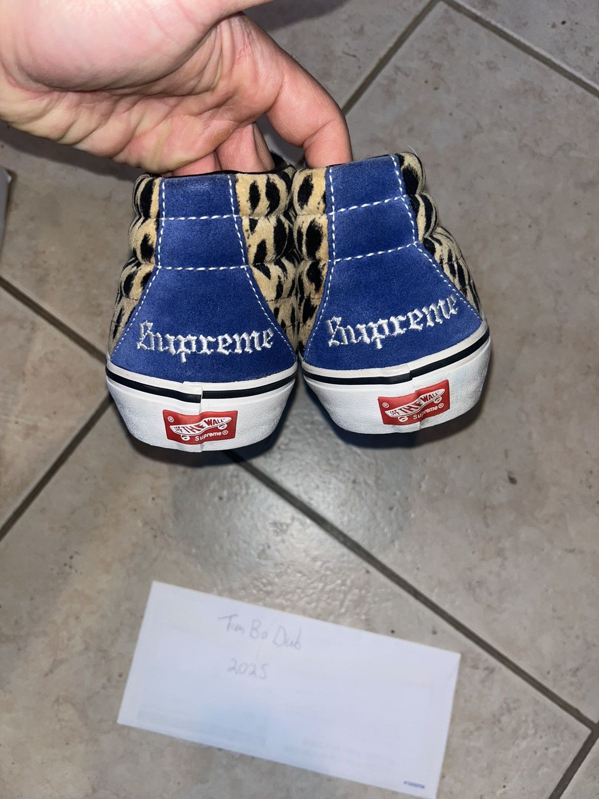 Supreme × Vans Vans x Supreme Size US 10.5 / EU 43-44 - 4 Thumbnail
