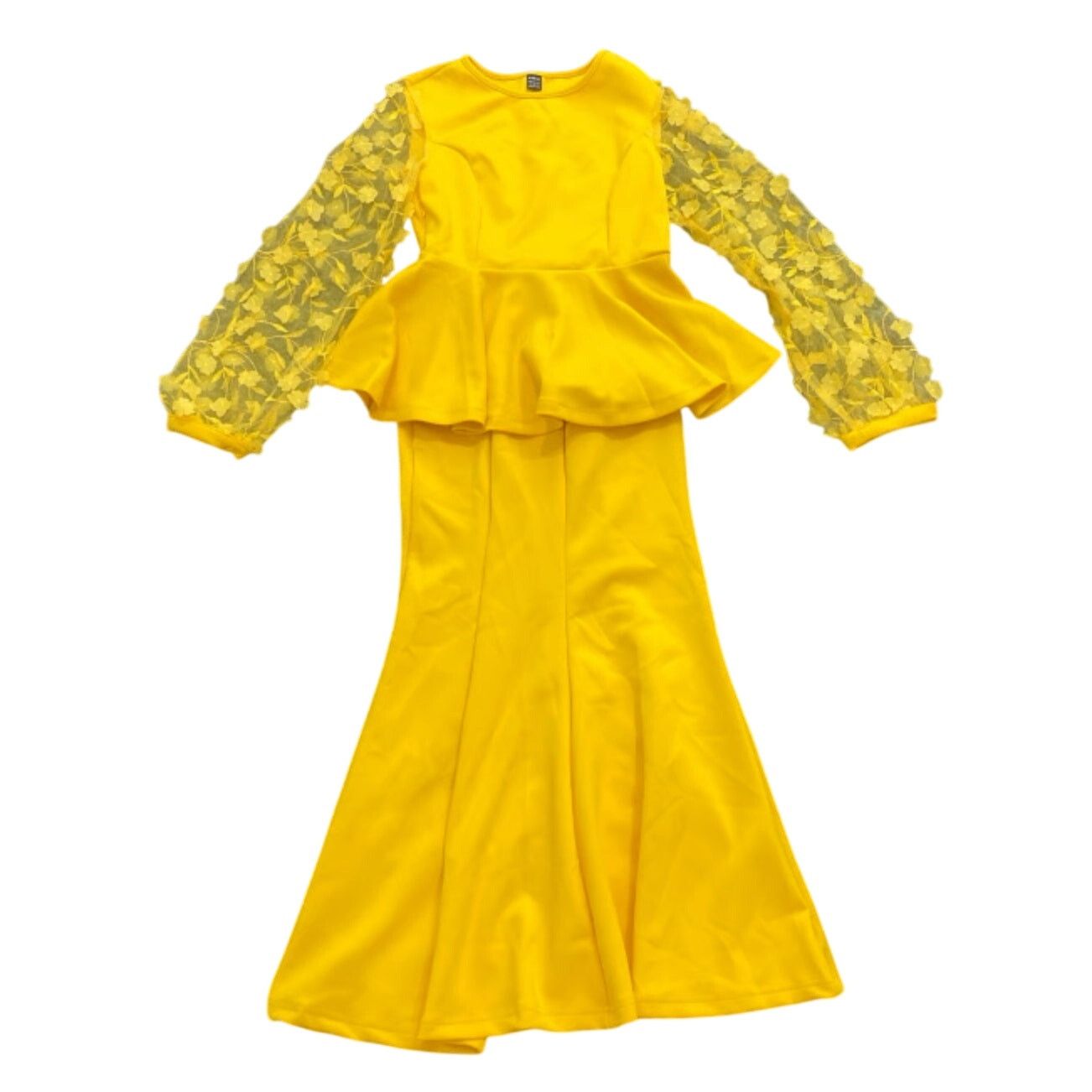 Shein Floral Long Sleeve Blouse and Maxi A-Line Skirt Set, Size S Size S / US 4 / IT 40 - 1 Thumbnail
