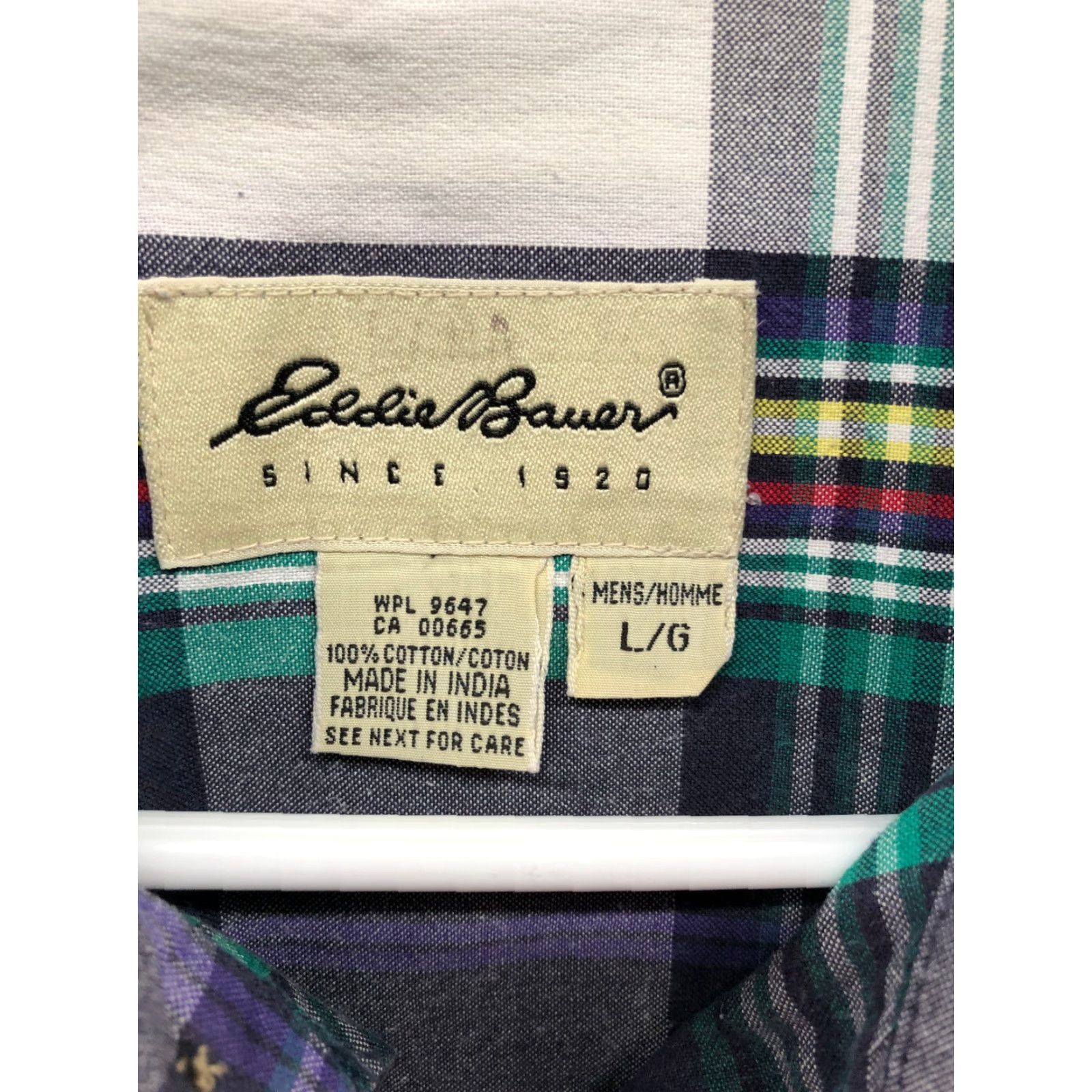 Eddie Bauer Eddie Bauer Shirt L Mens Short Sleeve Button-Down Collar Multicolor Size US L / EU 52-54 / 3 - 5 Thumbnail