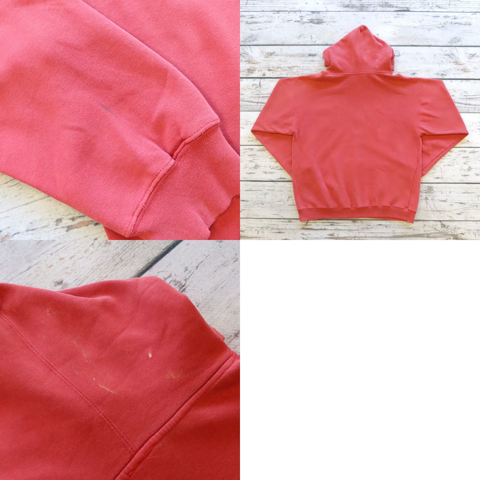 Vintage Vintage City Stars Dwella Skateboard Pullover Hoodie Sweatshirt - Red, Size L, Men, Long Sleeve, Regular, Hoodie, 90s, Pullover Size US L / EU 52-54 / 3 - 10 Thumbnail