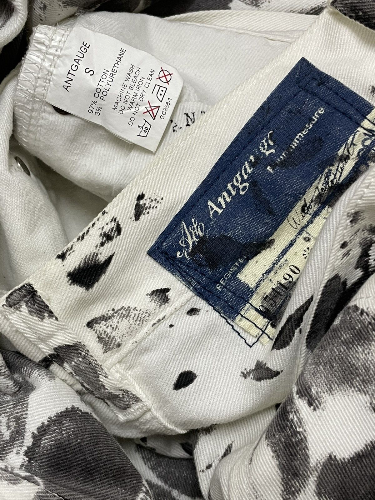 Japanese Brand Vintage Designer Japan Antgauge Iconic Abstract Jean Size US 28 / EU 44 - 13 Thumbnail