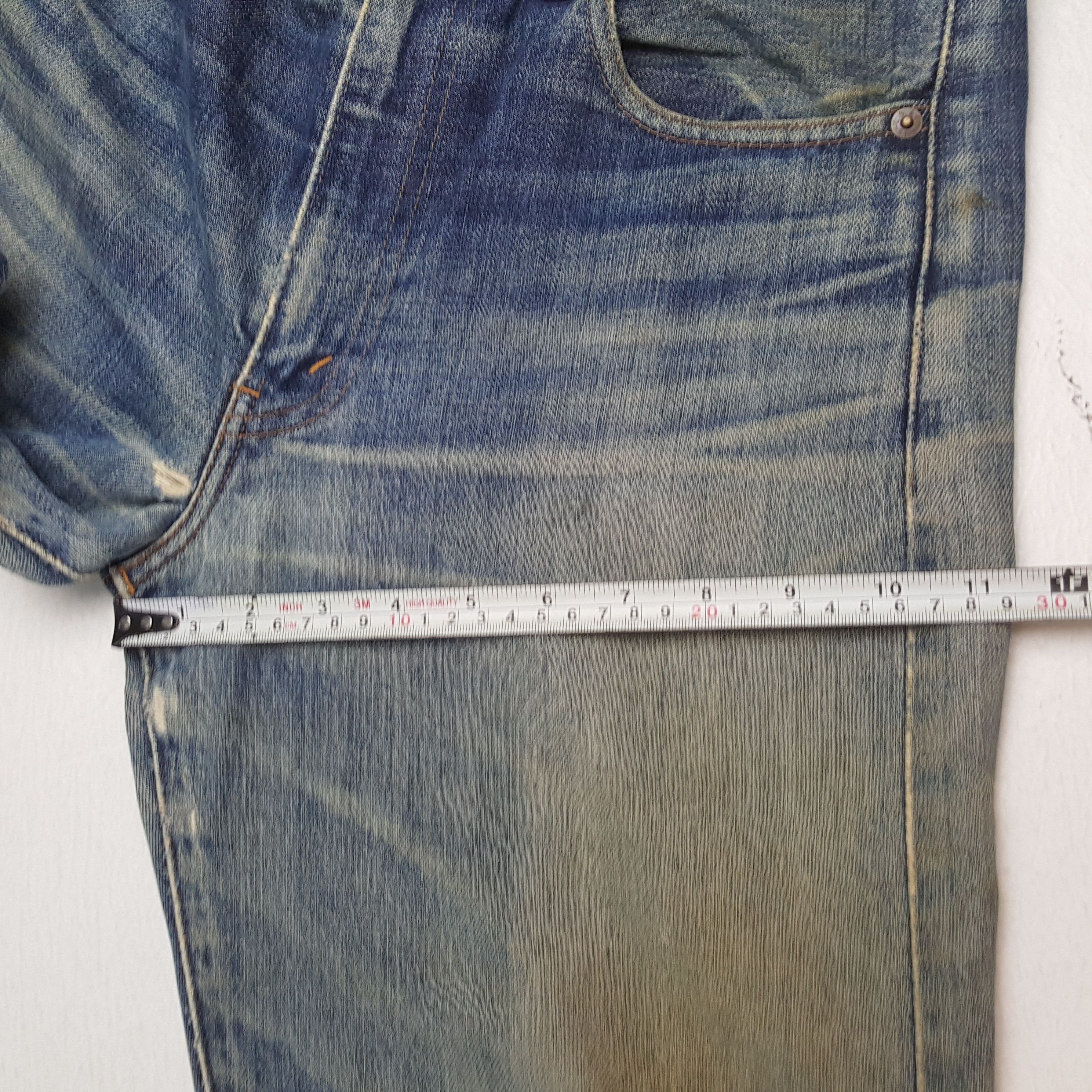 Levi's × Vintage LEVI'S Distressed Jeans Daily Streetwear Style Size US 29 - 9 Thumbnail