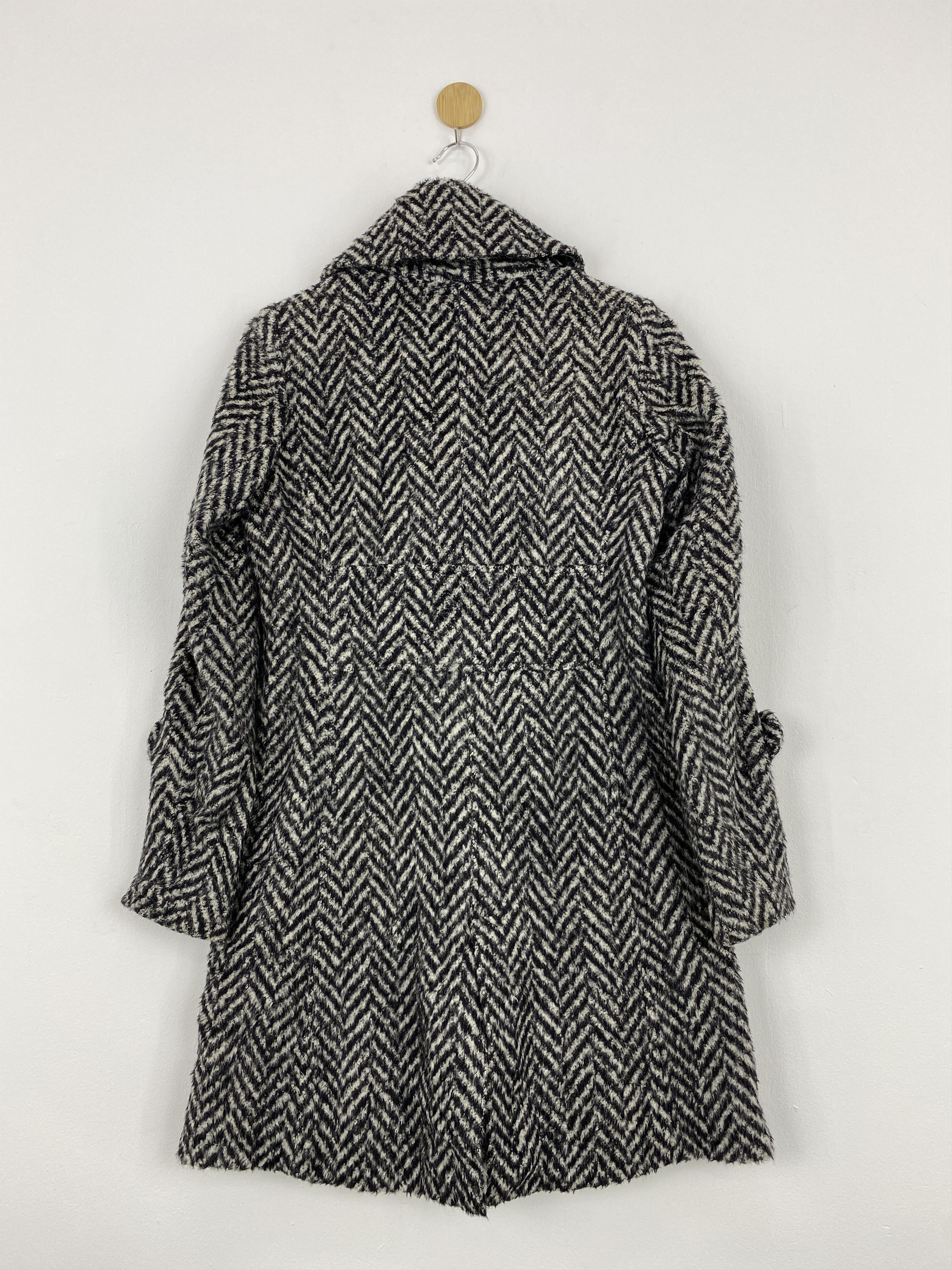 Japanese Brand Vintage Japanese Brand Slow Gun Wool Long Jacket J1732 Size US XS / EU 42 / 0 - 3 Thumbnail