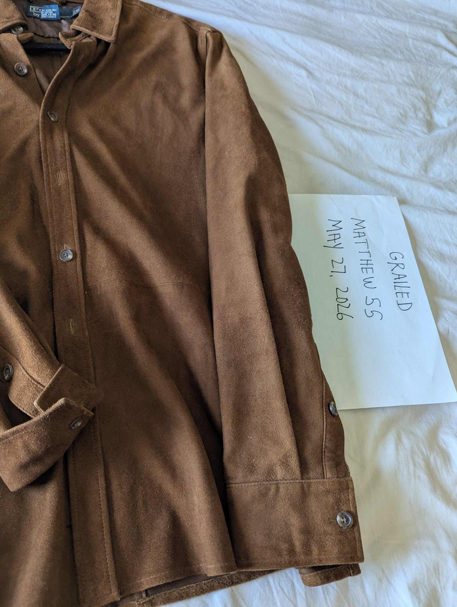 Polo Ralph Lauren Genuine leather Shirt Size US M / EU 48-50 / 2 - 3 Thumbnail