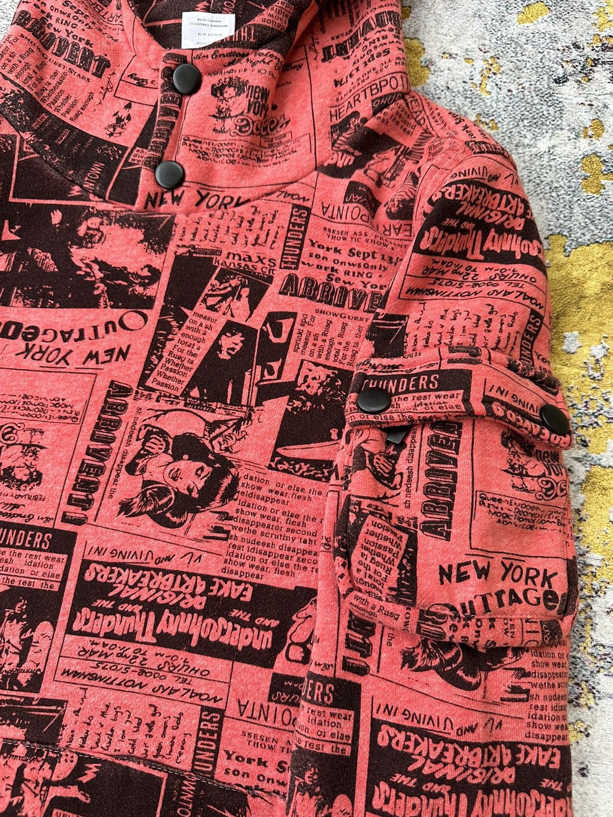 Hysteric Glamour ALVIN ALL OVER PRINTED MULTI POCKET HOODIE HYSTERIC STYLE Size US M / EU 48-50 / 2 - 6 Thumbnail