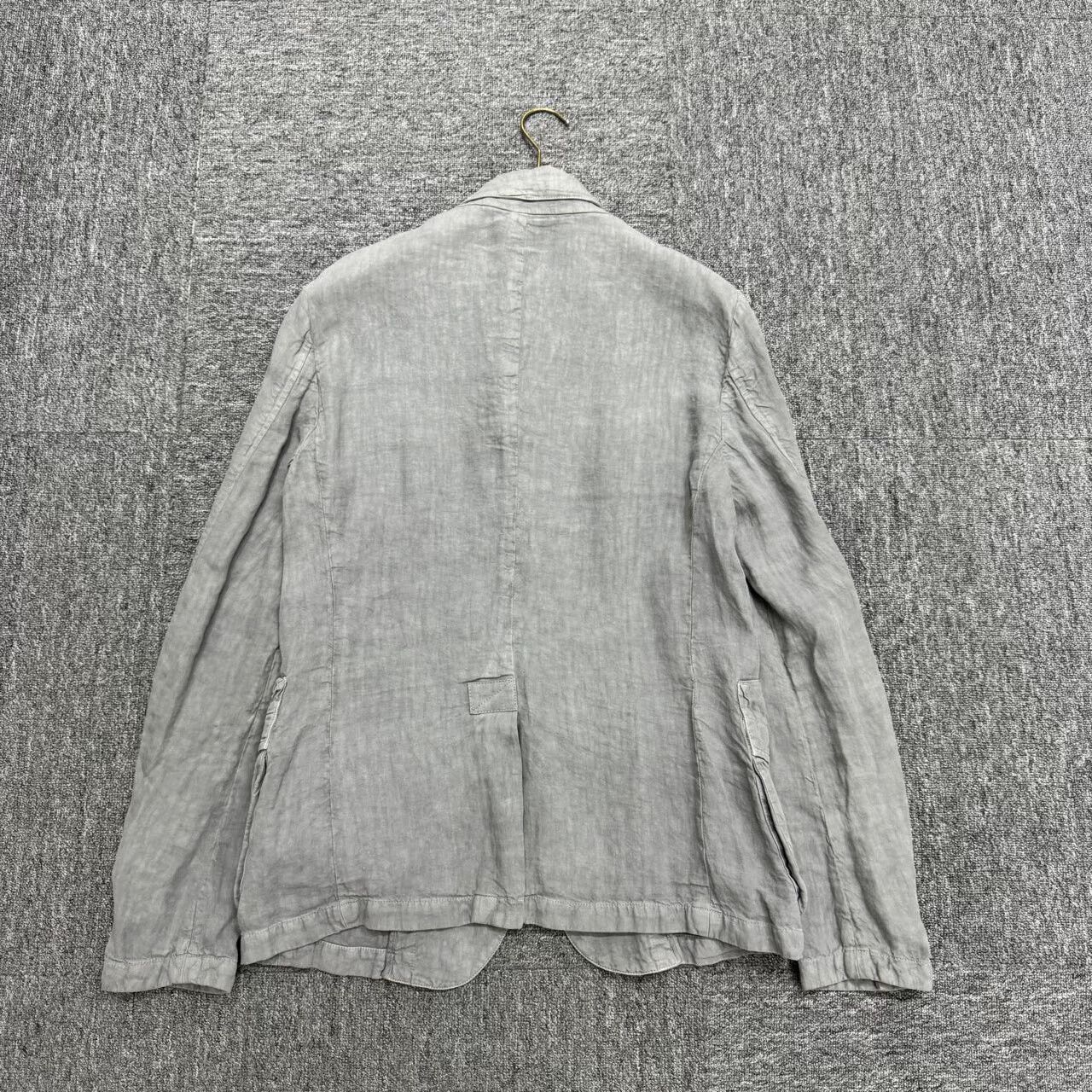 Giorgio Armani Giorgio Armani Wrinkled Linen Suit Jacket. Size US L / EU 52-54 / 3 - 2 Thumbnail