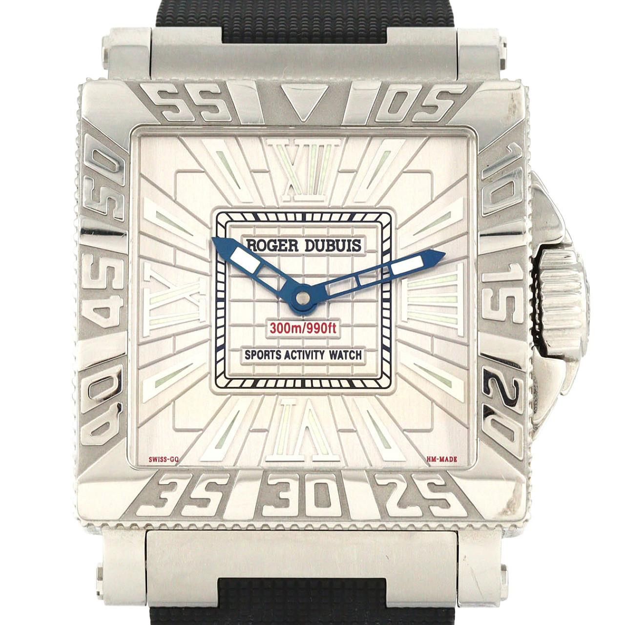 Other Roger Dubuis Roger Dubuis AquaMare Stainless Steel Watch Metal Automatic GA41.14.9.3.53 DUTY FREE for USA Size ONE SIZE - 1 Thumbnail