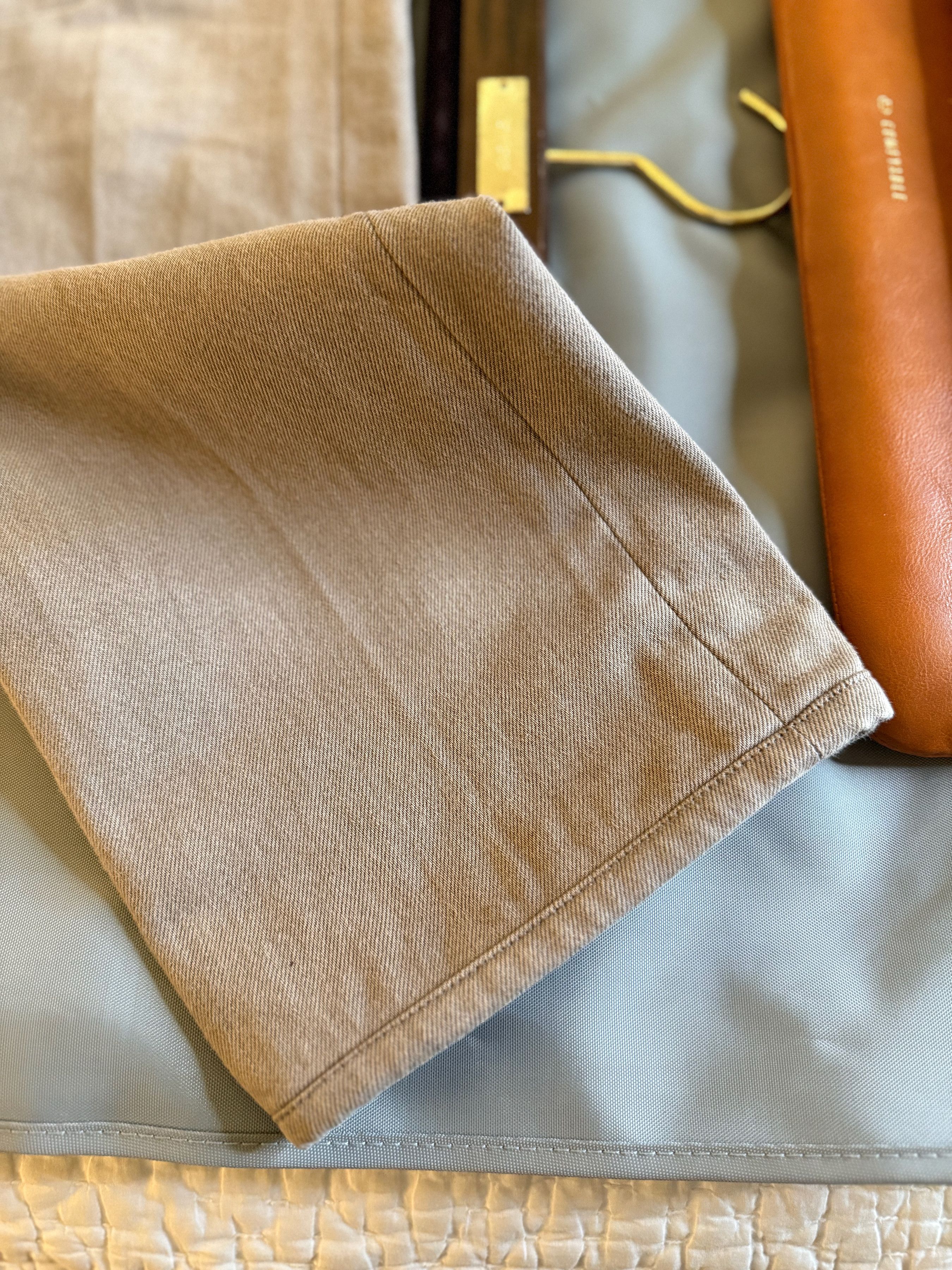 Brunello Cucinelli Best Dressed $1,050 BRUNELLO CUCINELLI Slim Fit Tan Jeans Size US 34 / EU 50 - 12 Thumbnail