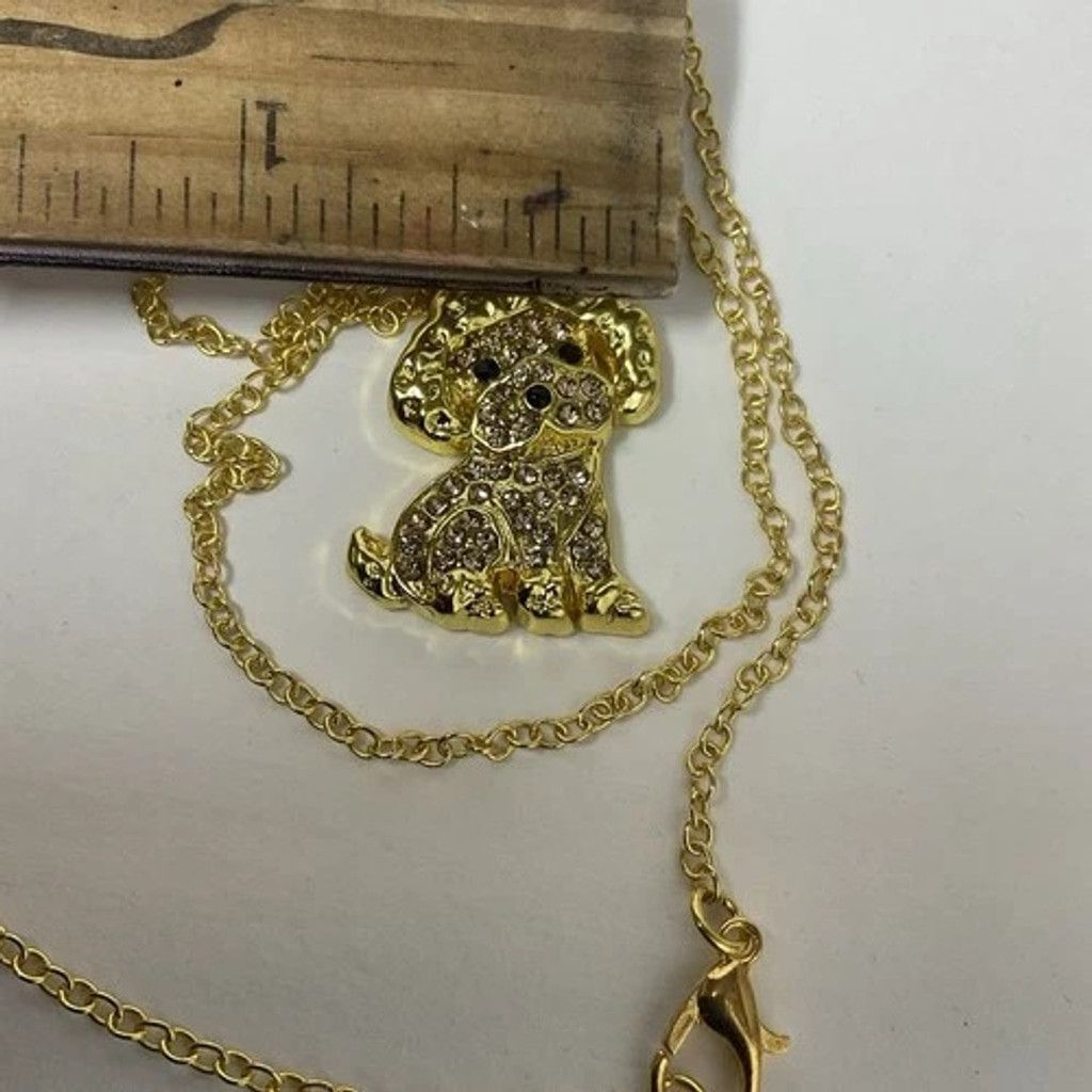 Other NWT O-Commerce Women Necklace Poodle Charm Pet Puppy Jewelry Size ONE SIZE - 4 Thumbnail