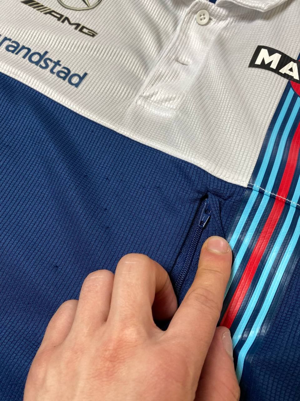Hackett × Vintage Williams Martini Racing Team Hackett F-1 Mercedes-Benz Large Size US L / EU 52-54 / 3 - 7 Thumbnail
