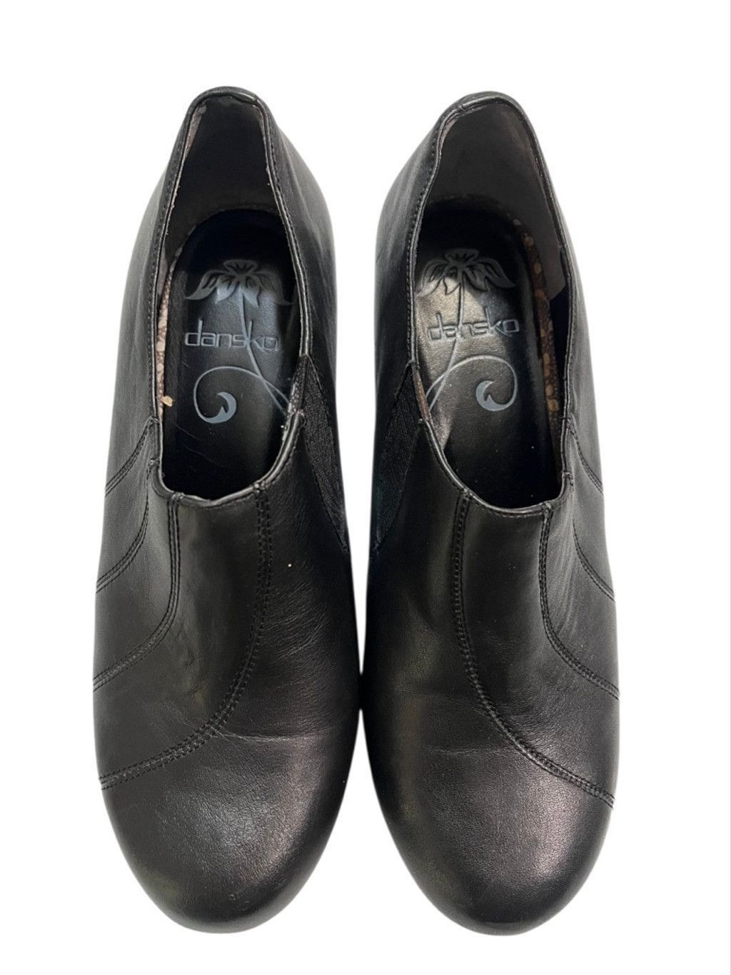 Dansko Dansko Bennett Black Nappa Leather Slip On Pumps Size US 7.5 Size US 10 / IT 40 - 2 Thumbnail