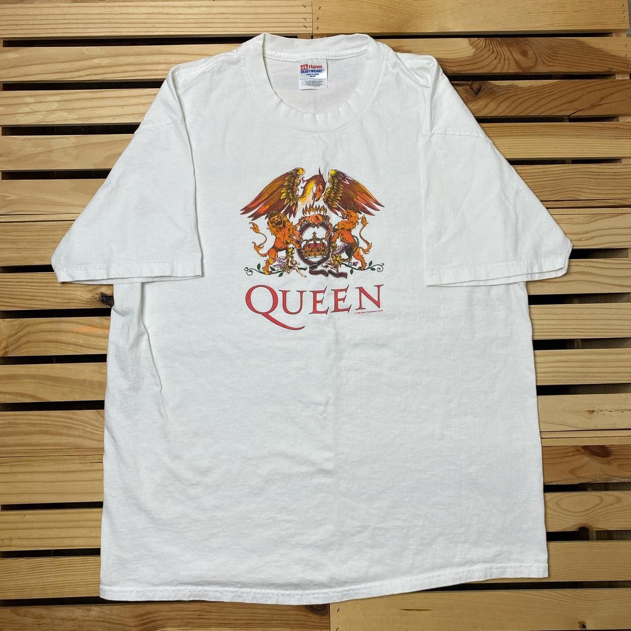Hanes Vintage Queen 1998 White Band Tee Size XL Size US XL / EU 56 / 4 - 1 Thumbnail