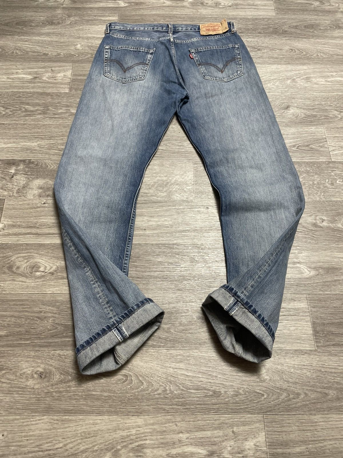 Levi's Vintage Clothing Vintage Levis 501 Blue Denim Jeans Selvedge 34/34 Size US 34 / EU 50 - 20 Thumbnail