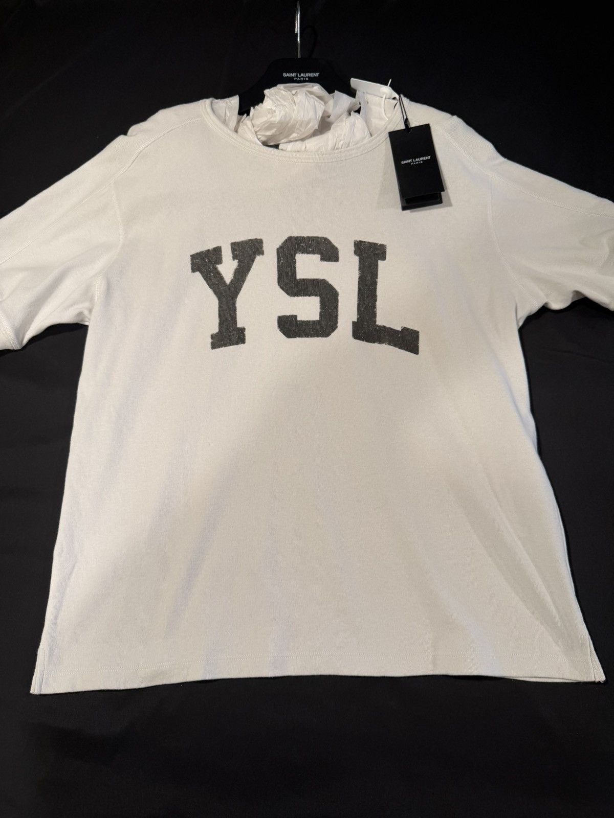 Saint Laurent Paris Saint Laurent men’s knit t shirt. L. $950 Size US L / EU 52-54 / 3 - 2 Thumbnail