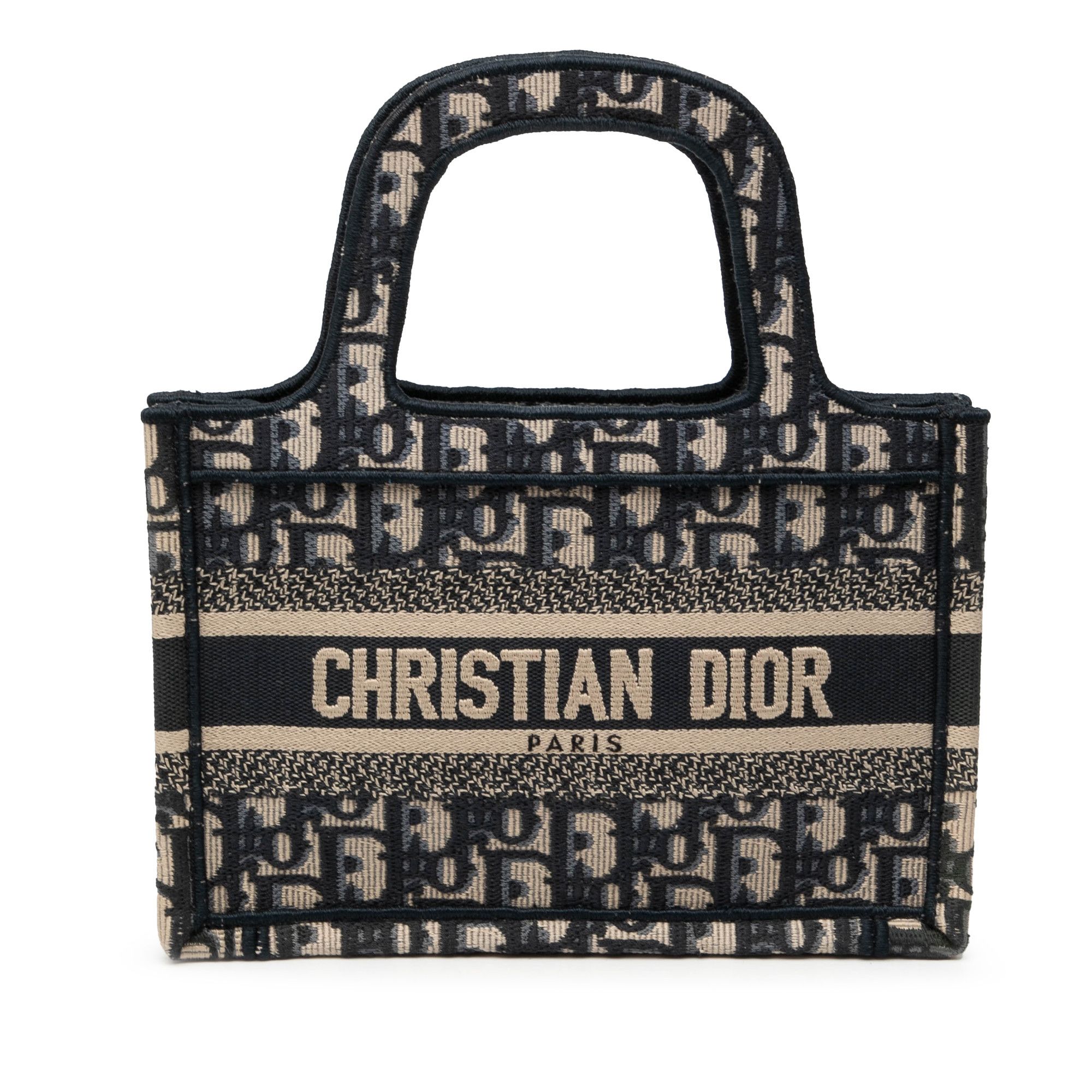 Dior Dior Mini Oblique Canvas Book Tote Size ONE SIZE - 1 Thumbnail