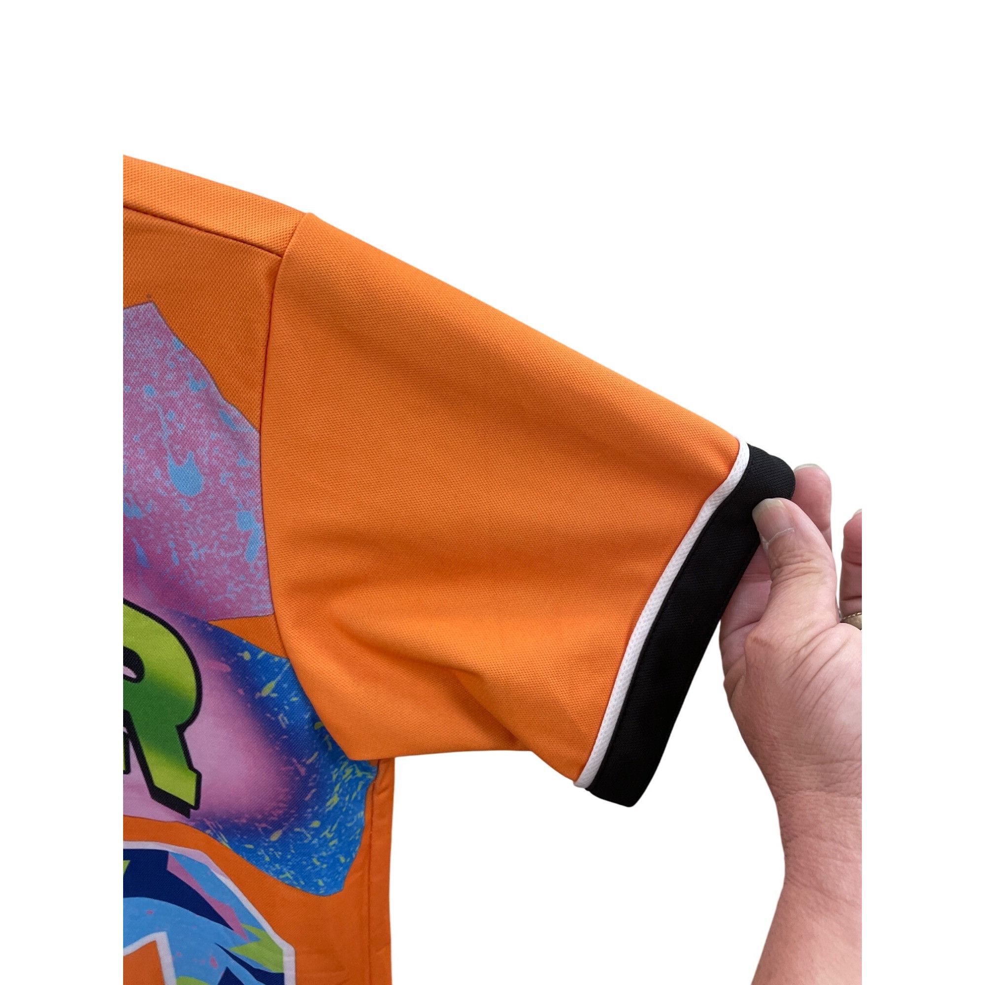 Other Hop Fashion Bel-Air 23 womans orange green Jersey Size M S Size M / US 6-8 / IT 42-44 - 4 Thumbnail